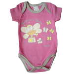 Body Bebê Manga Curta Est Pintadinho Kit 5 Peças - Imagem 9